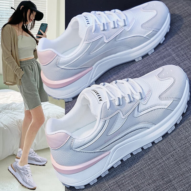 a nike官网防滑跑步鞋中考体育考试体考专用鞋女立定跳远初三高中生