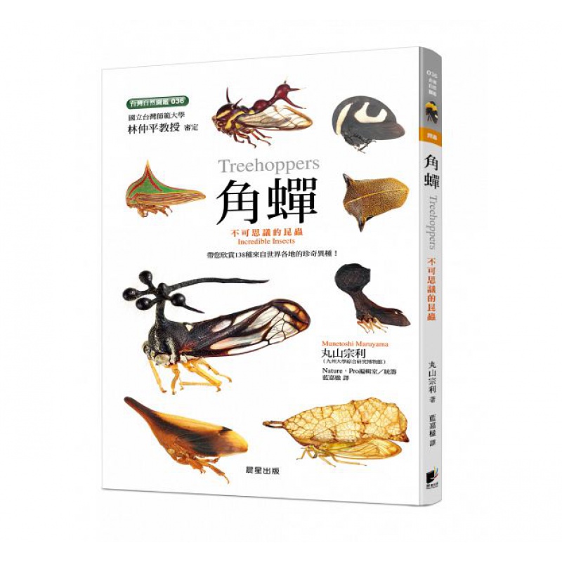 预订台版 角蝉不可思议的昆虫 角蝉的口器及摄食行为与蚂蚁之间的互利共生关系动物百科大全