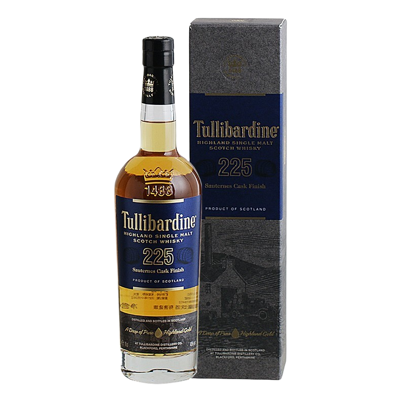 ͼ��Ͷ� Tullibardine �ո���������� �ߵز���43�ȵ�һ��ѿ��ʿ��700ml 225����Ͱ��ʿ�ɵ�֧���װ 228Ԫ