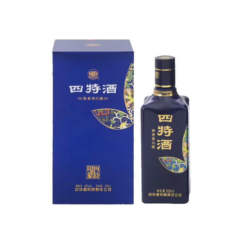 四特 印象6号 特香型白酒52度 500ml 单瓶装 97.2元