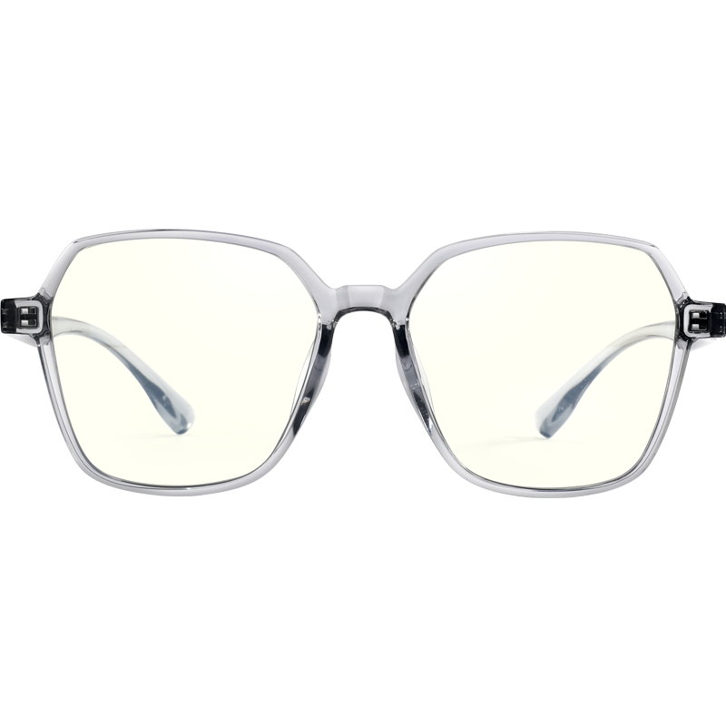 PARZIN 帕森 防蓝光辐射眼镜架女 透明框抗蓝光镜架男女通用手机护目镜 15795L