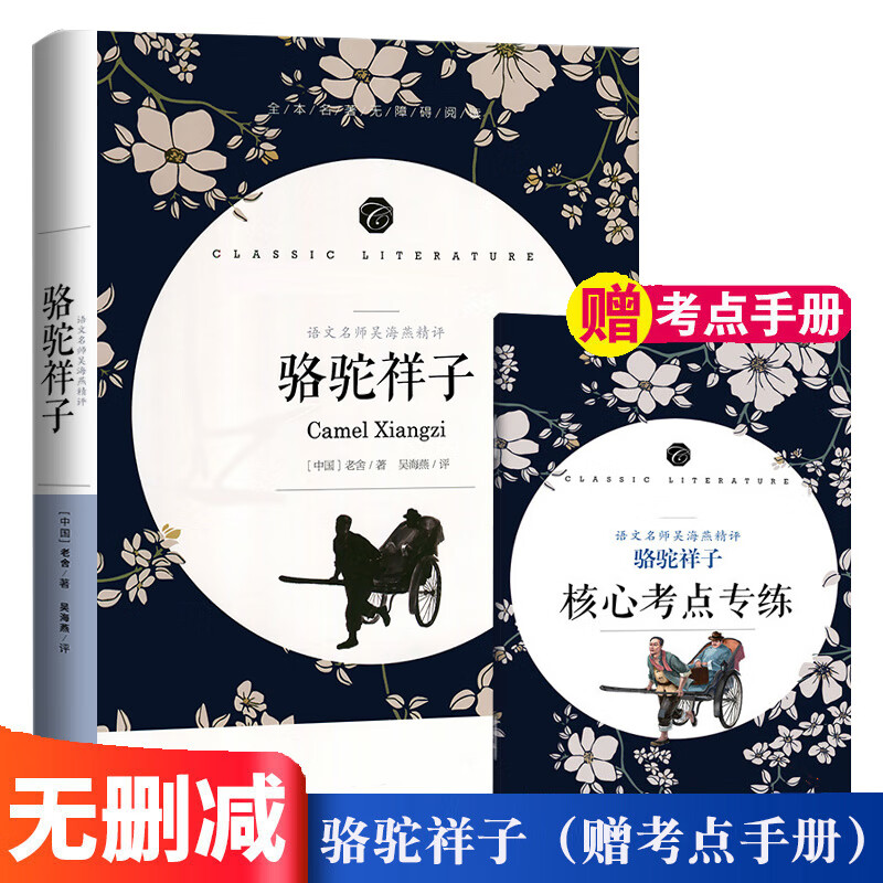 俗世奇人足本冯骥才无删减人民文学原著正版小学生中学生课外书阅读书籍 五年级下册全套全本 读呼 骆驼祥子