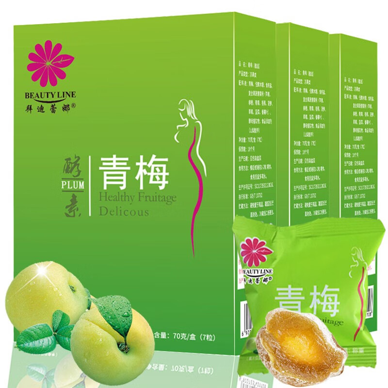 拜迪蕾娜青梅酵素:价格越买越便宜,促进瘦身和肠道功能的自然选择