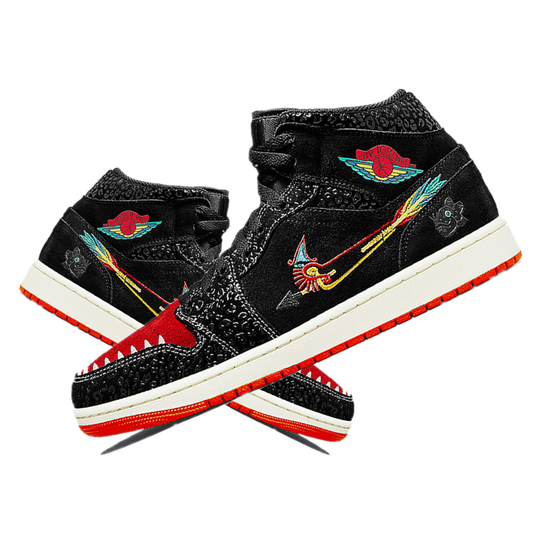 耐克(nike)男女鞋air jordan 1 zoom   aj1 伦敦限定高帮运动篮球鞋