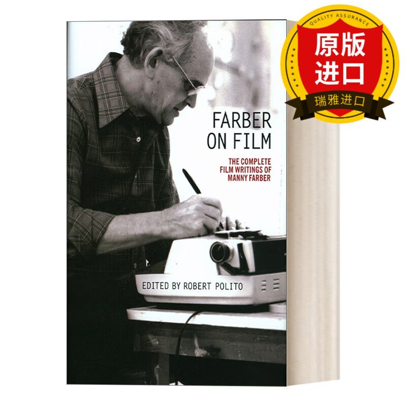 现货 英文原版 farber on film a loa special publication 曼尼·法