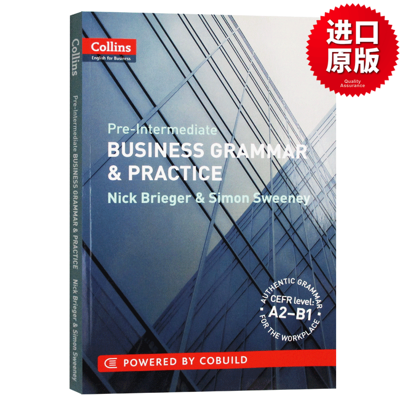 柯林斯商务英语 语法与实践 初中级 Business Grammar & Practice A2-B1 英文原版英语考试用书 商务工作进口英语学习用书