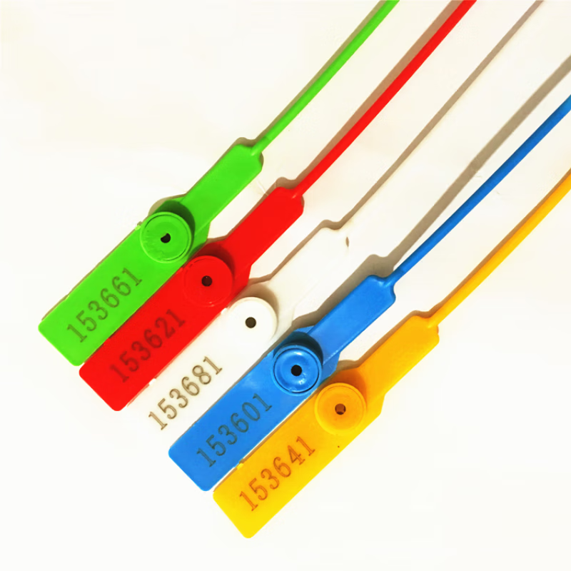 梦茜儿 (mexemina)一次性塑料封条集装箱物流拉煤车f铅封标牌扎带防