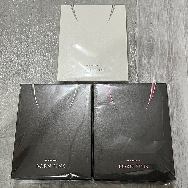 【现货正版】blackpink专辑正规二粉墨专辑单封肉莎秀妮小卡周边 黑版