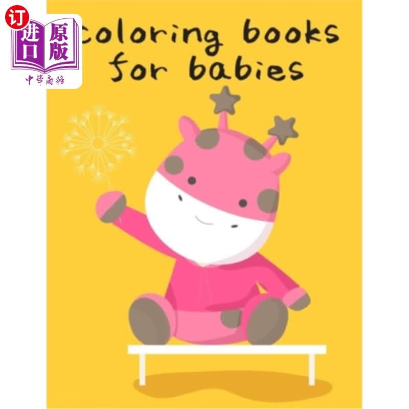 【中商海外直订】coloring books for babies: funny image .