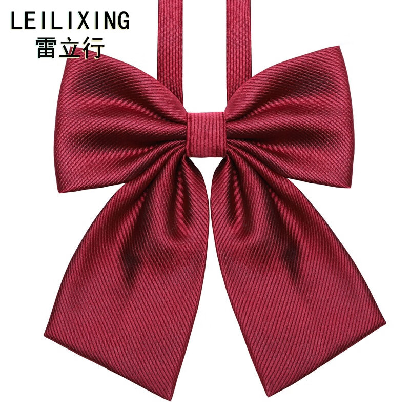 雷立行 韩版女士领花英伦学院风手打飘带免打领结衬衫蝴蝶结jk水手服