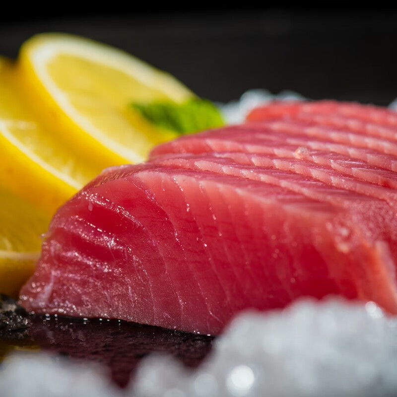 渔人百味金枪鱼刺身500g新鲜4a红金枪大眼生鲜鱼刺身蓝鳍大腹大肥蓝旗中腹大目生鱼片冷冻黄鳍吞拿鱼金枪鱼刺身1000g 份 虎窝购