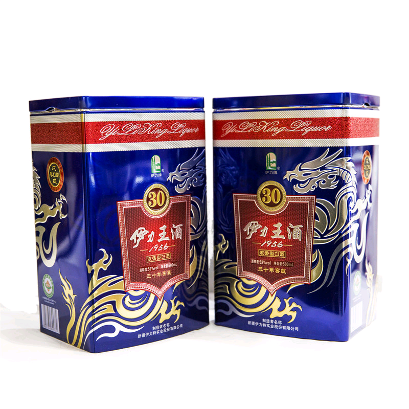 新疆白酒伊·力特伊犁伊·利伊力王酒1956 30年窖藏52度500ml浓香型