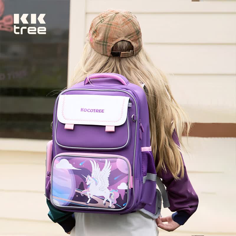 kocotreekk树书包小学生一到六年级男孩女孩儿童书包学院风超轻减负怎么看?