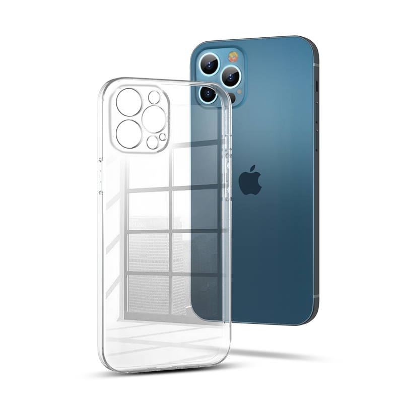 觅铂(Milpro) 【镜头全包】苹果12Pro手机壳iPhone 12 Pro保护套超薄防摔全包硅胶软边简约软壳6.1英寸 透明
