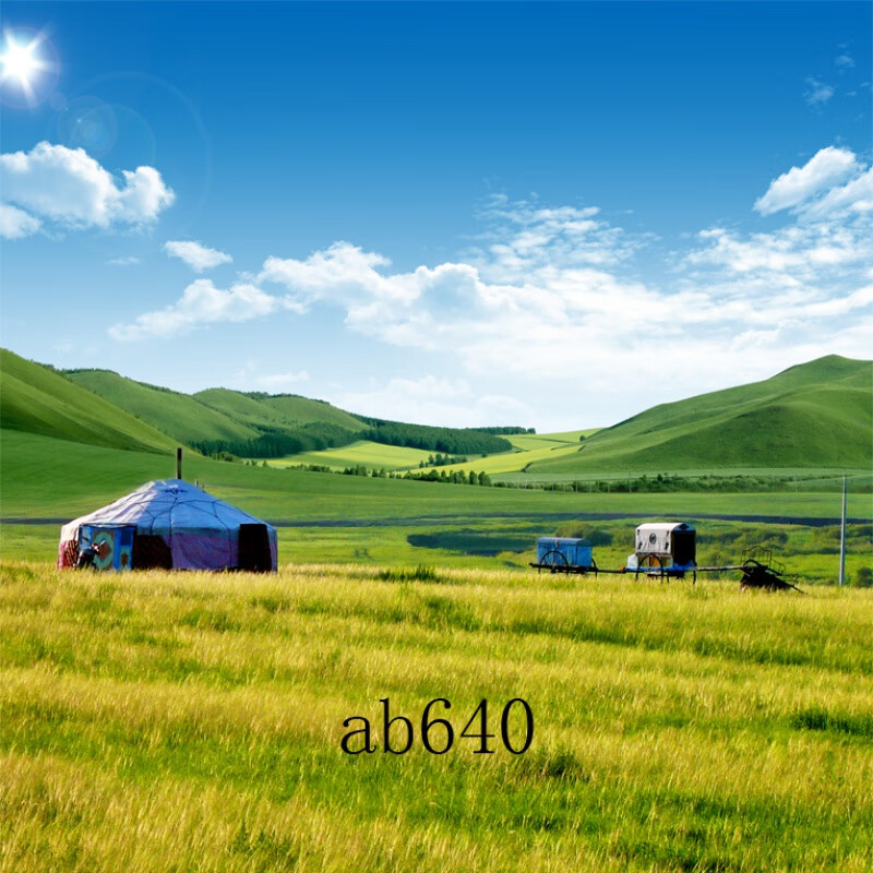 梦品雅直播间背景布背景墙怀旧农村老房子雪景窑洞山水风景定制 浅