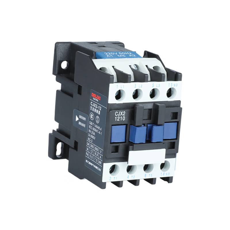 接触器 cjx2-1210 1201 lc1 cjx4 12a 220v 380v 12安 cjx2-1201(常闭