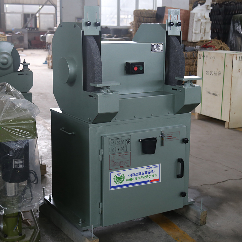 西湖牌500mm除尘砂轮机吸尘柜式砂轮机mc3050b它驱式环保砂轮机 mc