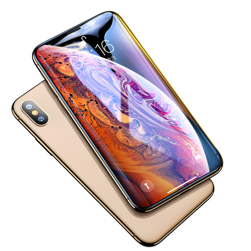 亿色适用苹果X/XS/11Pro钢化膜 iPhone11Pro手机钢化膜 高清非全屏防摔防指纹玻璃膜手机前保护贴膜