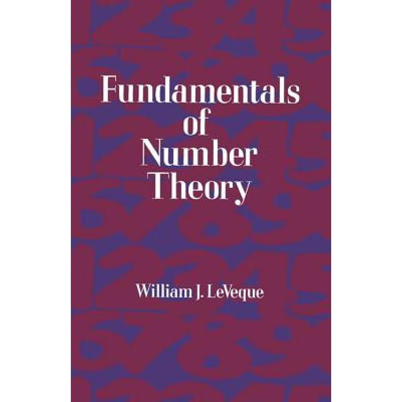 预订 Fundamentals of Number Theory