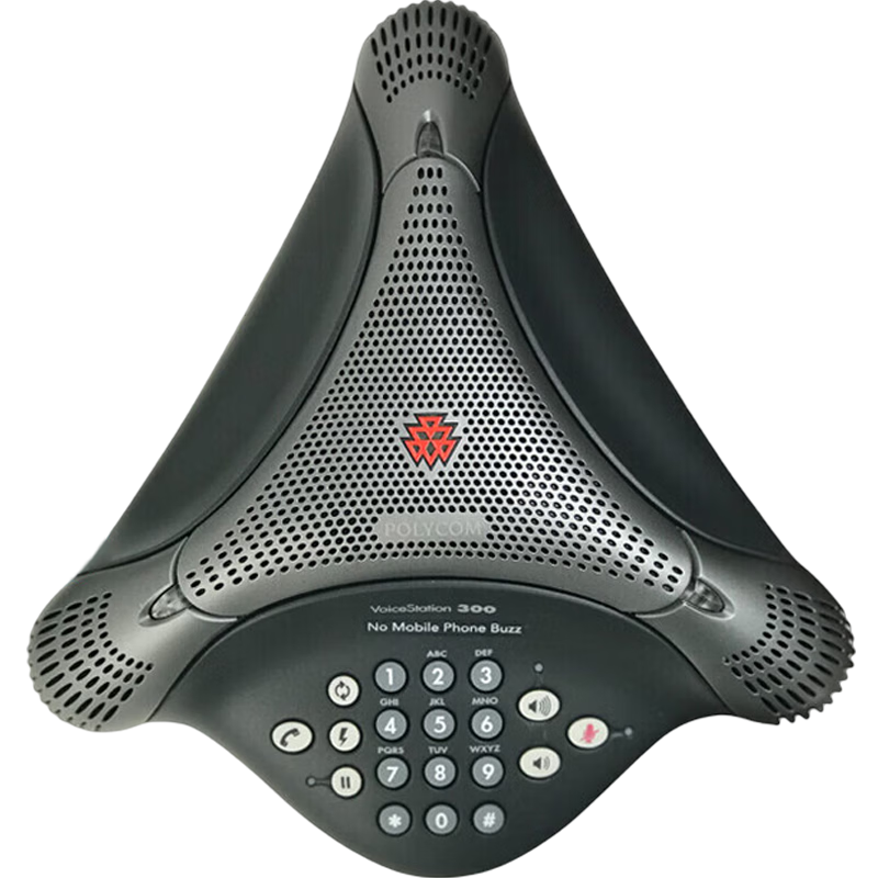宝利通polycom 双模 IP/音频BOSS会议座机电话两用 VS300  扬声器 高清免提 高端老板电话 
