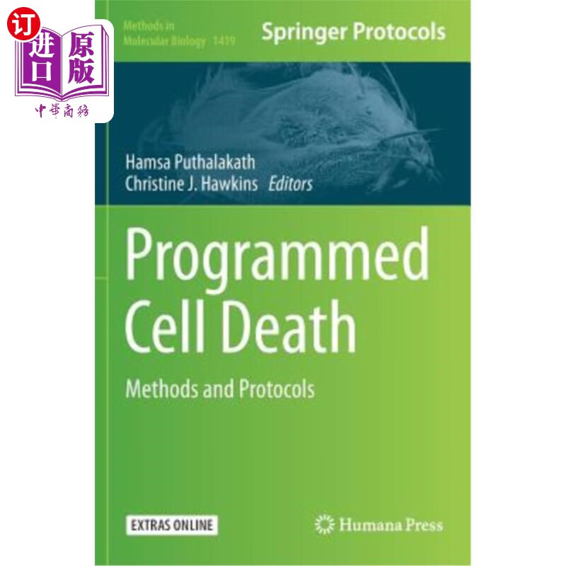 海外直订programmed cell death: methods and protocols 程序性细胞