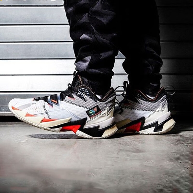 3 aj 威少3代篮球鞋 cd3002-101白灰 40