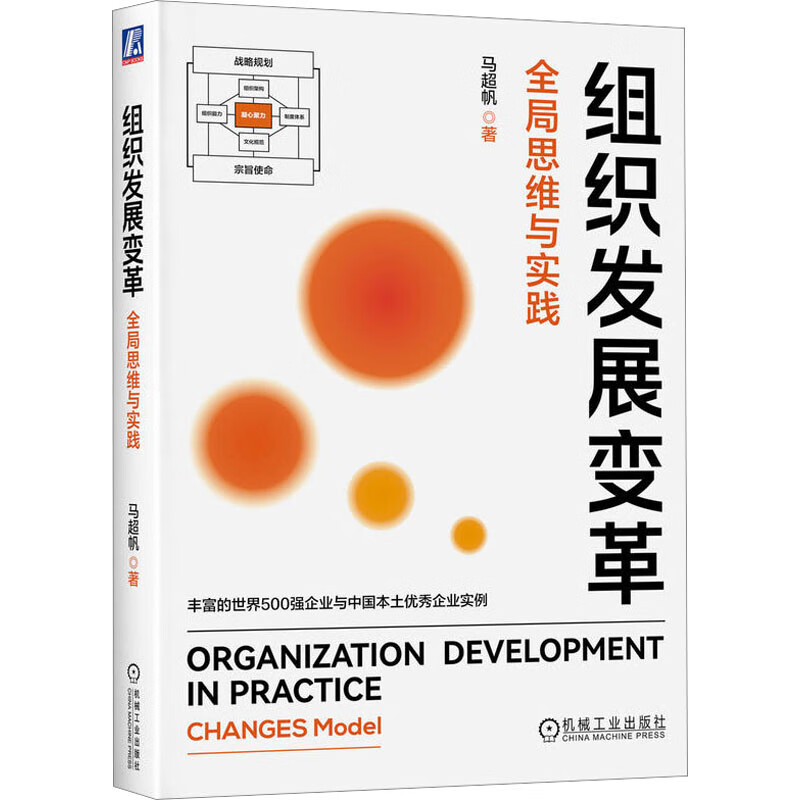 组织发展变革 全局思维与实践 图书