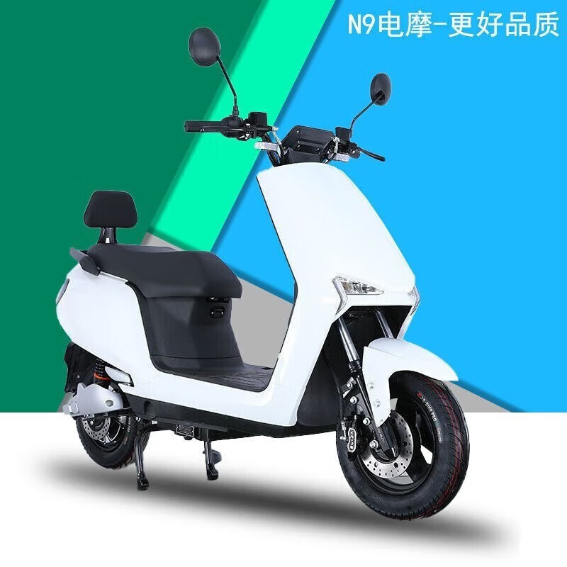 飞野2024全新n9电动车72v成人电瓶车男女踏板车长跑王电动摩托车 旗舰