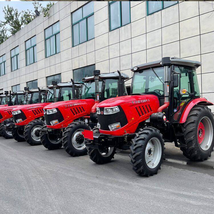 御舵定制大型四轮拖拉机 全封闭带驾驶室1204拖拉机 晟拖农用拖拉机