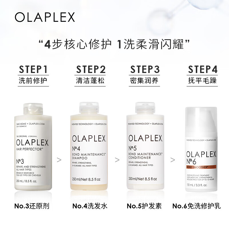 olaplex欧拉裴5号护发精华乳250ml深层修护头发改善毛躁干枯受损生日礼物