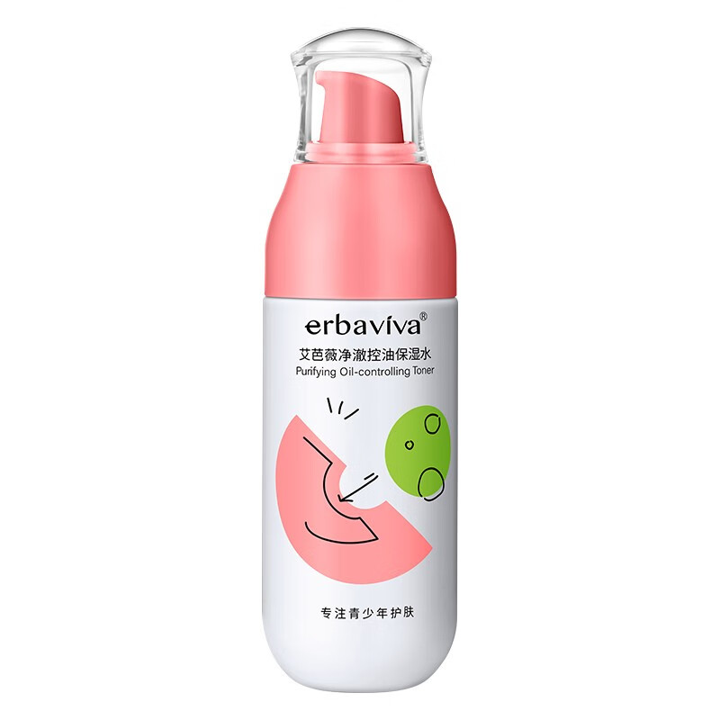 艾芭薇(Erbaviva) 净澈控油保湿水110ml 水润保湿青春期男女学生护肤品油皮适用 110ml