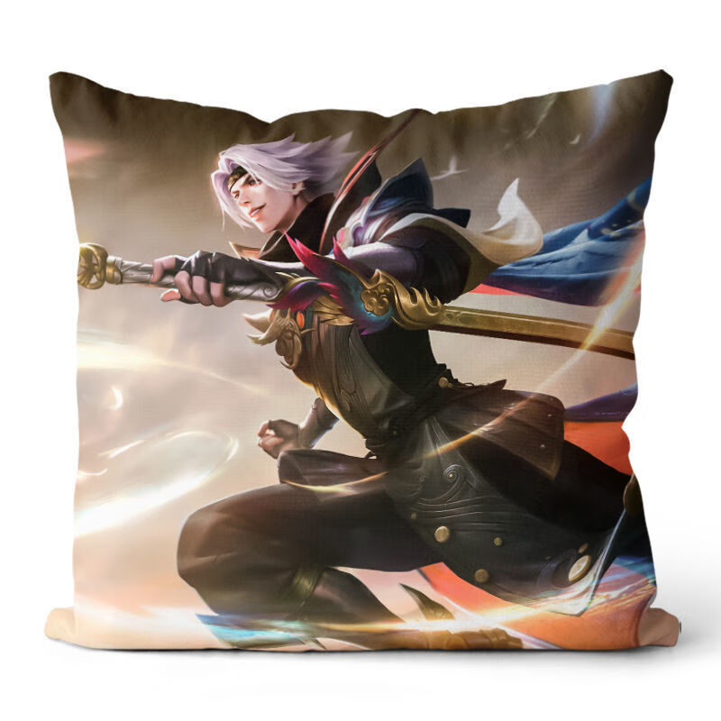 卡通动漫抱枕枕头瑶诸葛亮凯大乔貂蝉靠垫创意礼物定制 曜-云鹰飞将