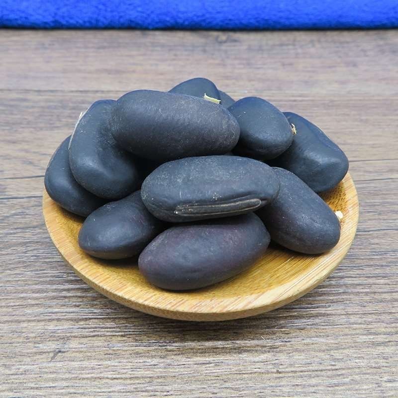 米囹籽药黑刀豆 中药材黑刀豆 刀豆子 刀豆种子 250克 250g黑刀豆