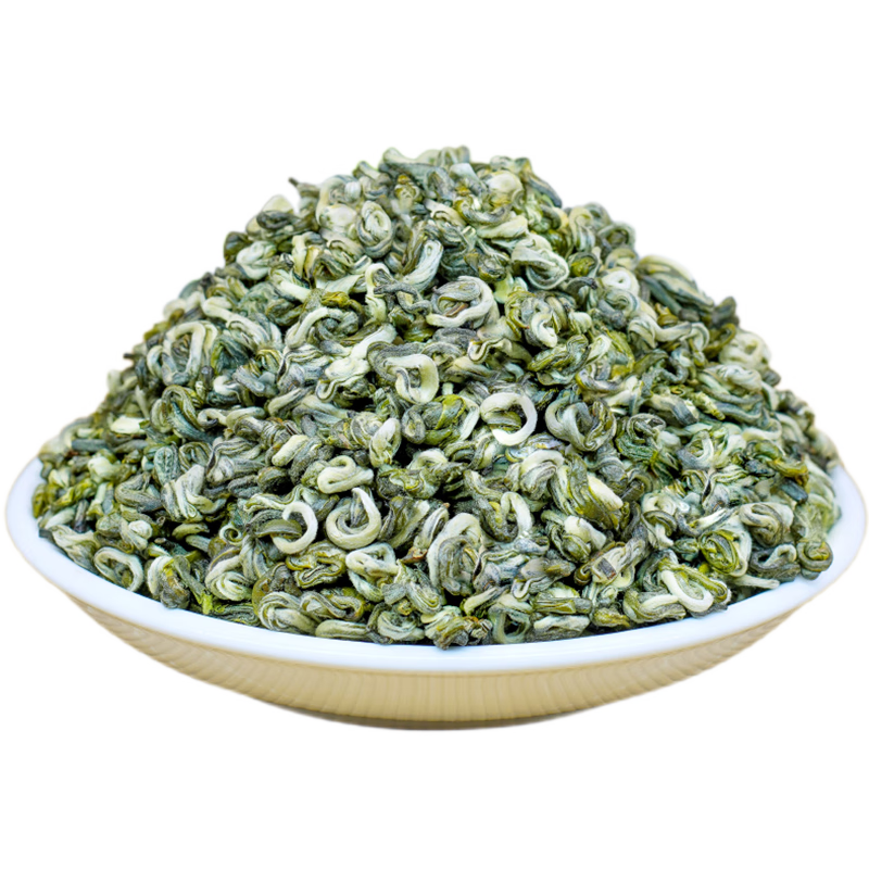綠達(dá)人 綠茶碧螺春茶葉2025新茶特級(jí)滇綠云南綠茶濃香型散裝500g盒裝 500克配手提袋