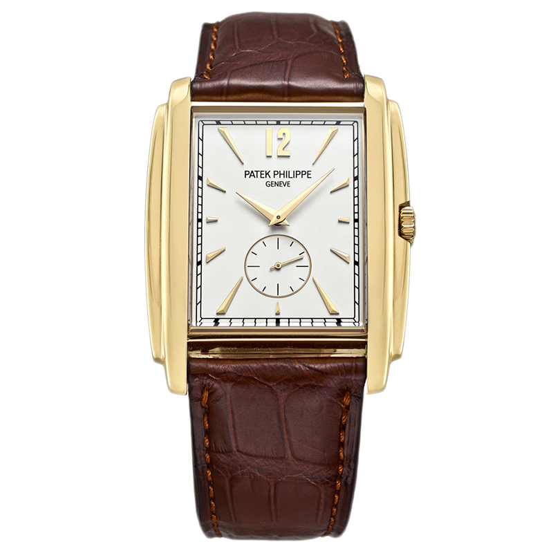 百达翡丽gondolo系列18k黄金手动机械男表5124j-001二手手表男奢侈品