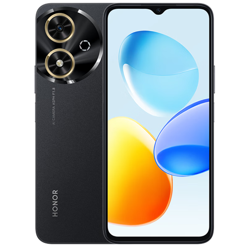 荣耀畅玩50 新款5G手机 幻夜黑 6GB+128GB