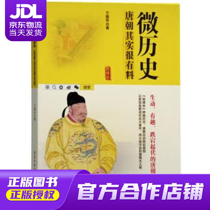 【正版图书 京东配送】微历史—唐朝其实很有料 丁振宇 北京工业大学出版社