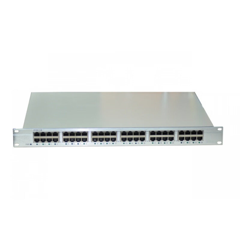 24口poe供电模块电源合路器电百兆千兆监控天宝通信tbcom pse24 48v