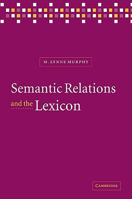 预订 semantic relations and the lexicon