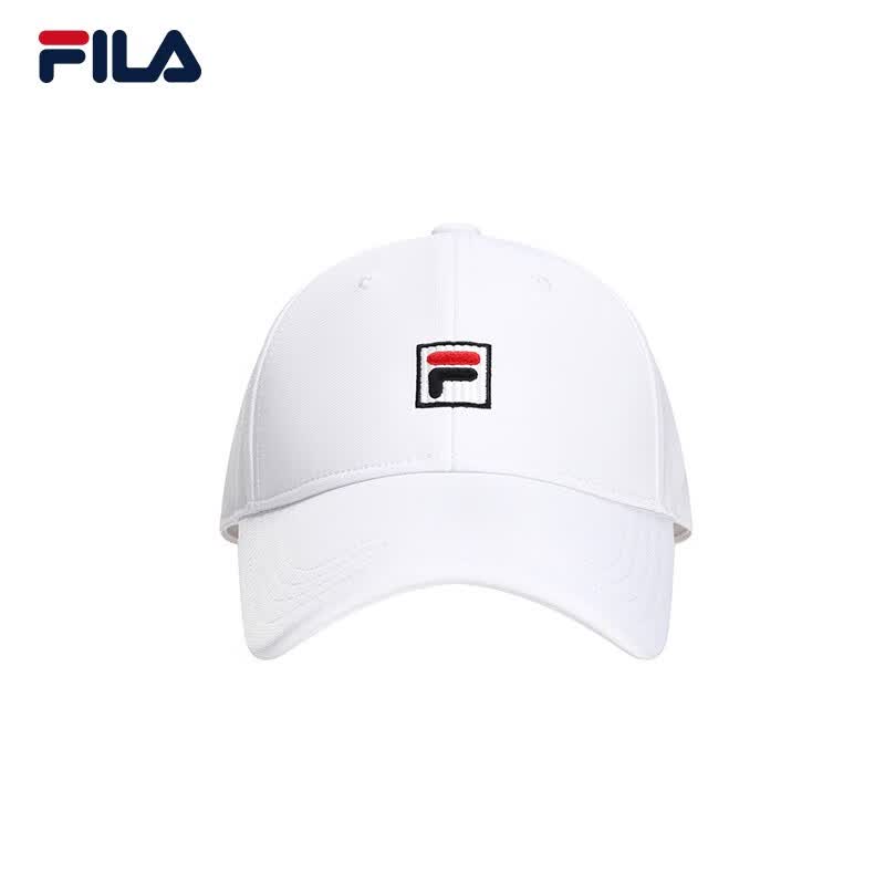 FILA 斐乐【张艺兴同款】棒球帽情侣2023秋时尚经典休闲鸭舌帽遮阳帽 标准白-WT XS属于什么档次？