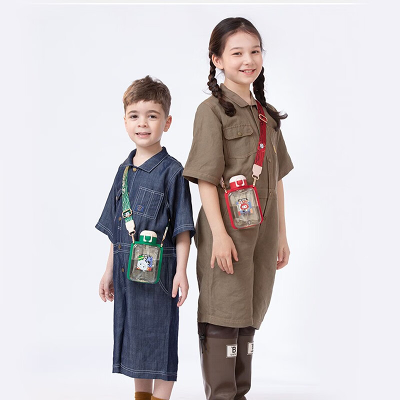 恩尼诺(aneno)儿童水杯PPSU防摔吸管杯宝宝重力球水杯幼儿园小学喝水杯 A212诺可杯 500ml 托米橙