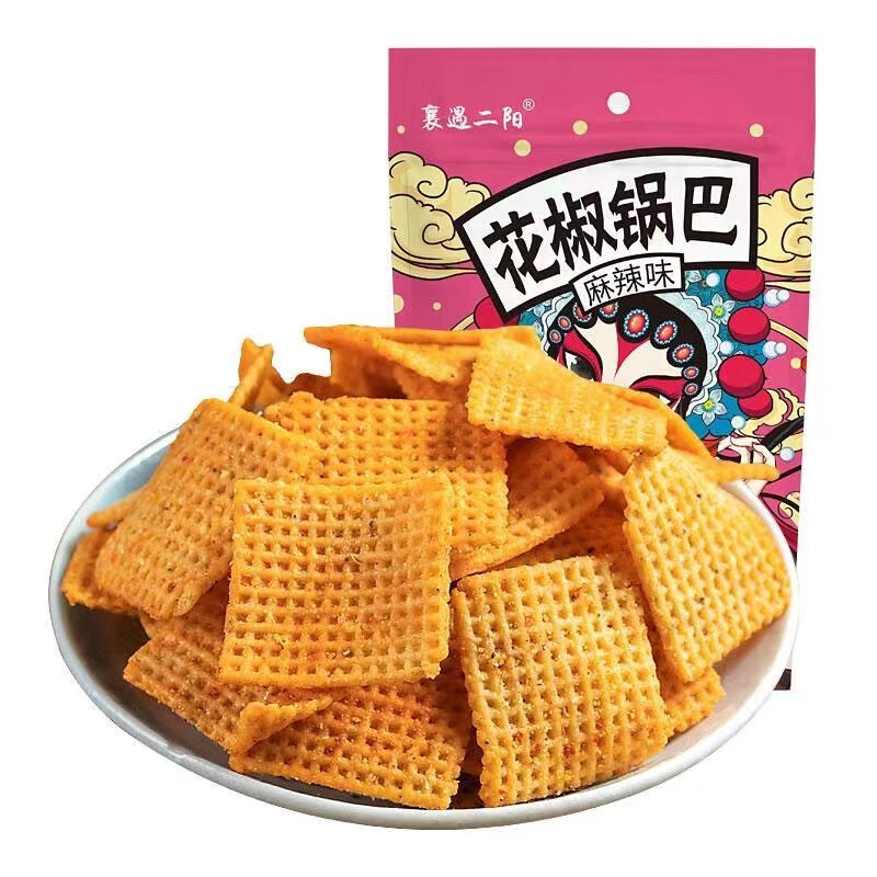 襄遇二陽無添加孕婦零食花椒鍋巴108g袋裝網(wǎng)紅追劇小零食 【4袋裝】麻辣2+椒香1+爆辣1