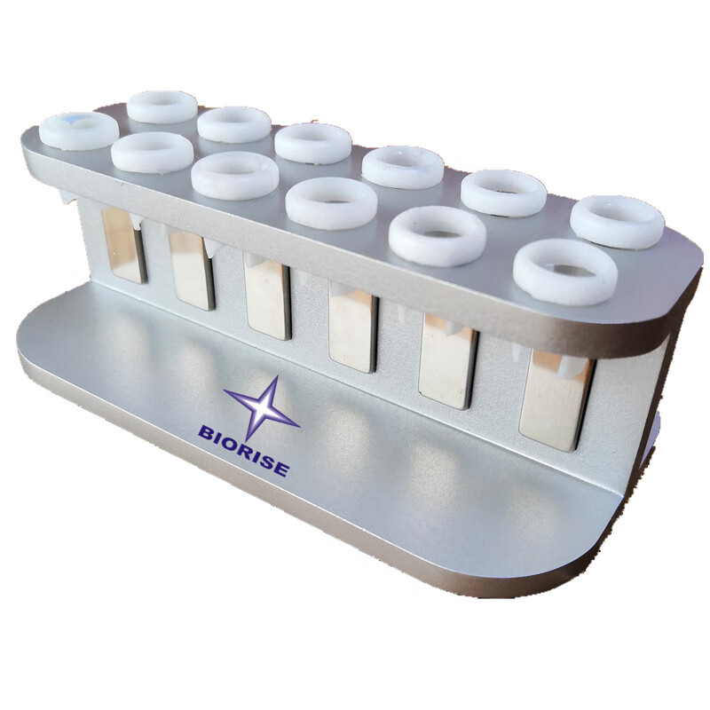 5ml2.0ml离心管磁珠分离磁力架亚克力 12孔磁力架