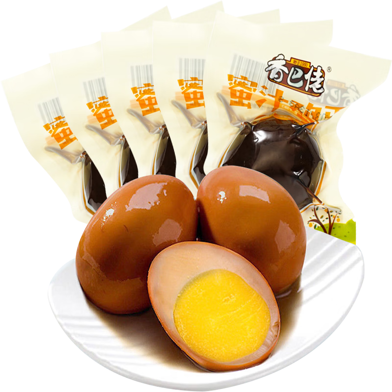 香巴佬蜜汁卤蛋30g*5袋 浙江老字号 鸡蛋休闲零食营养早餐