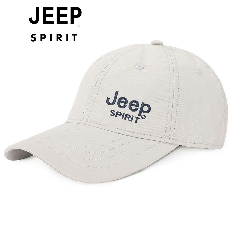 jeep帽子男士夏天薄款透气遮阳帽韩版时尚鸭舌帽户外防晒速干帽棒球帽