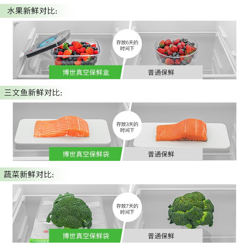 博世（BOSCH）手持电动料理棒家用料理机【真空锁鲜】多功能小型搅拌机辅食机保鲜套装 MSME6110CN+MSZV6FS1