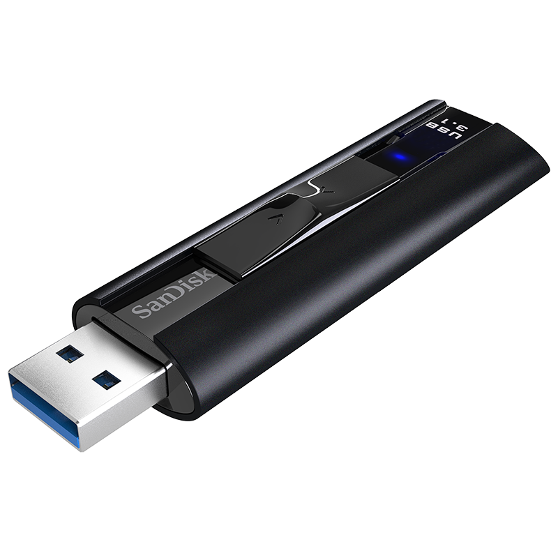 SanDisk 闪迪 至尊超极速系列 CZ880 USB 3.2 固态U盘 黑色 1TB USB