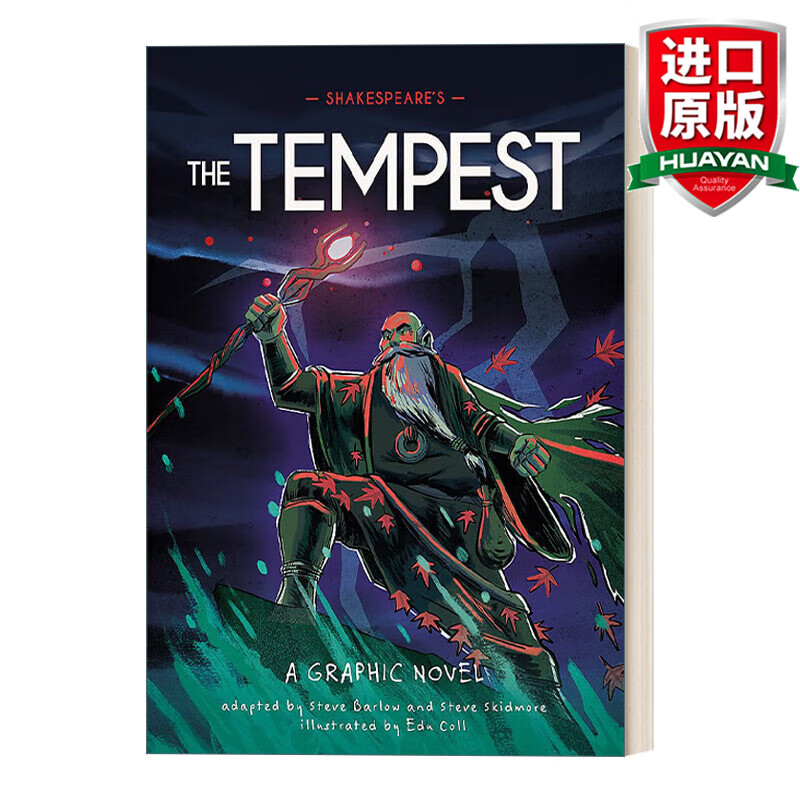 classics in graphics shakespeares the tempest 英文原版 莎士比亚