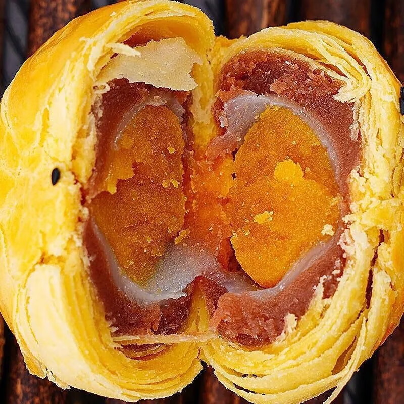 吉祥树蛋黄酥整箱充饥早餐休闲食品面包糕点类零食网红小吃饼干 蛋黄