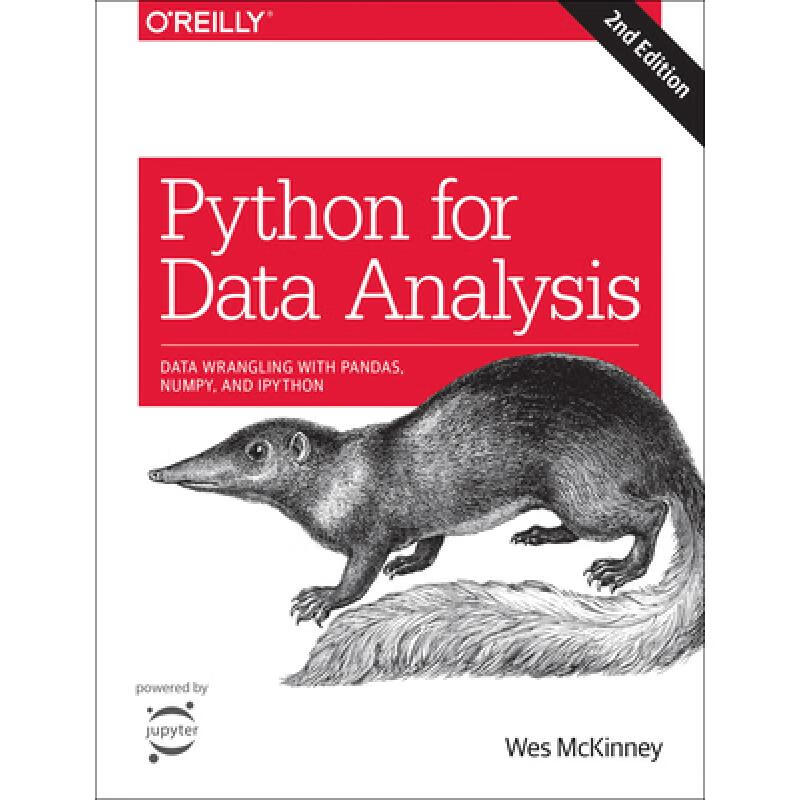 预订 利用Python进行数据分析 Python for Data Analysis: Data Wrangling with Pandas, Numpy, and Ipython